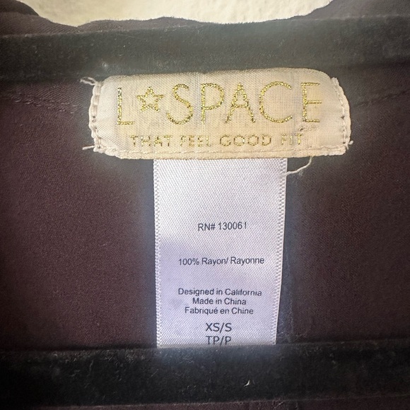 L *SPACE Pacifica Cover-Up Tunic Size XS/S - Picture 4 of 4